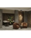 CORINA- LAMPARA 3L NEGRO-COBRE
